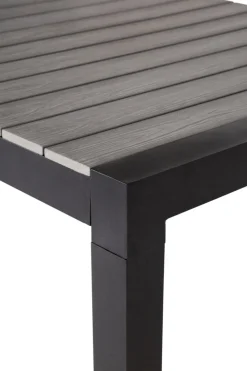 Havebord 205/275 x 100 cm alu/nonwood - Outfit