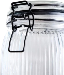 Henkogningsglas riflet 0,9 liter - DAY