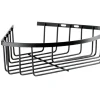 Hjørnehylde selvklæbende sort - REN