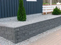 Hjørnesten Lock-Block og Lock-Block XL grå