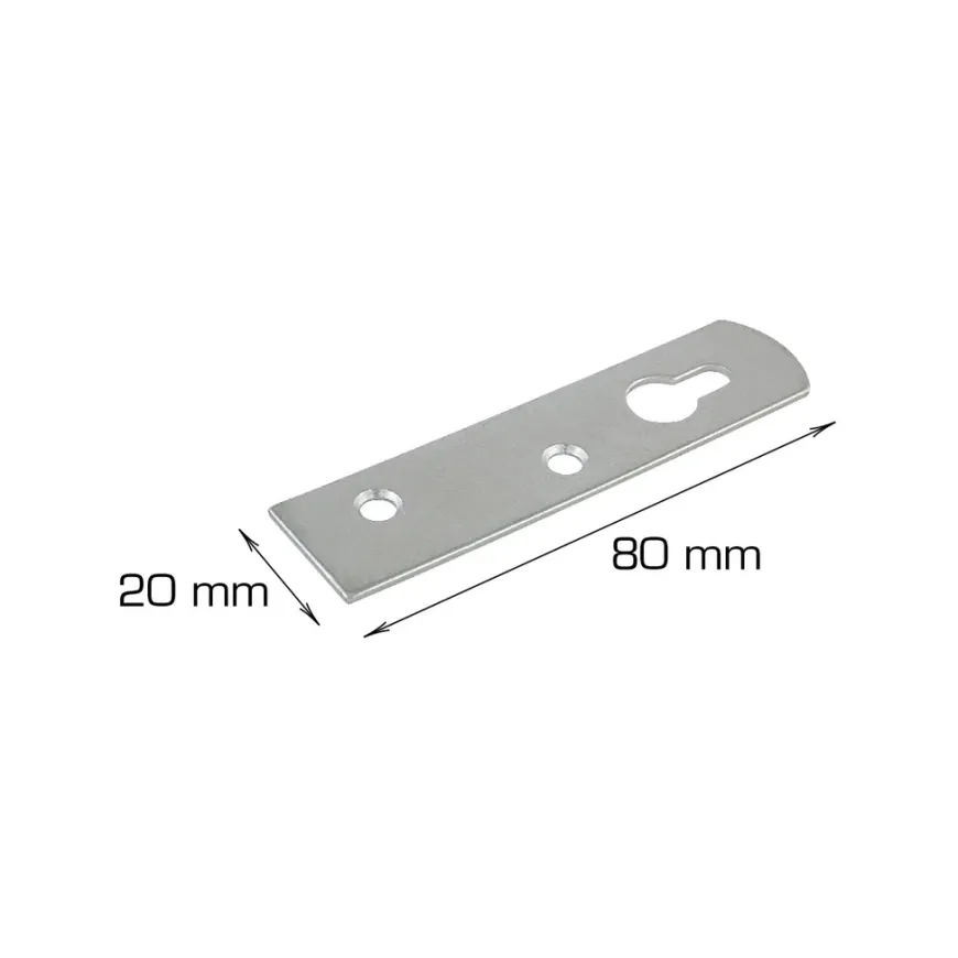 Hængeblik 80 x 20 mm 4 stk.