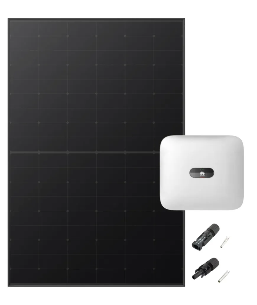 Huawei solcellepakke til tegltag 10 paneler 4,10 kWp