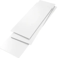 Hylde melamin hvid 16 mm x 30 x 80 cm