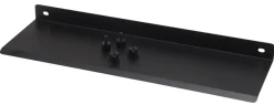 Hylde til akustikpanel 35,5 x 11 cm sort