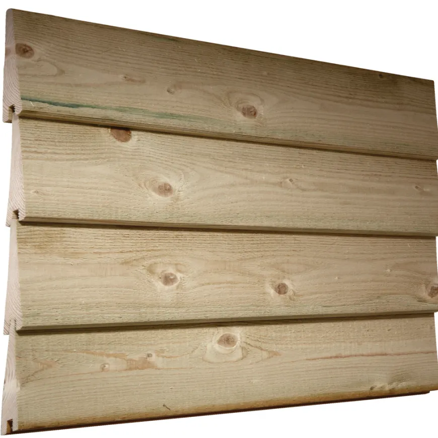 Imprægneret dobbelt klink 25 x 150 x 1800 mm