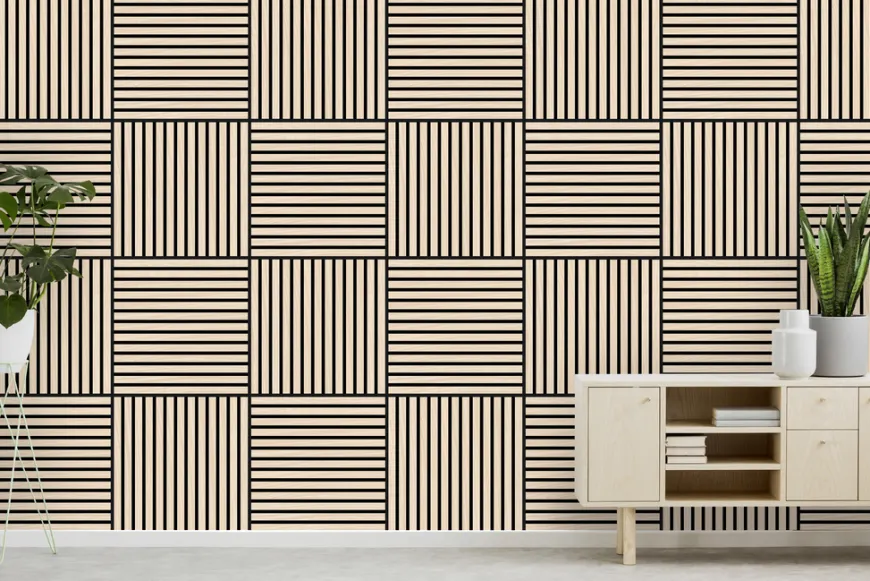 Jangal Modular Wall akustikpanel 52 x 52 cm - Letea Oak