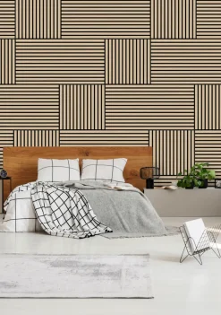 Jangal Modular Wall akustikpanel 104 x 52 cm - Fanal Oak