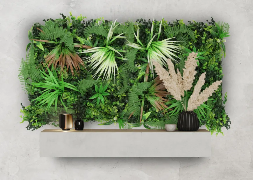 Jangal Modular Wall plantepanel 52 x 52 cm - Exotic Mix