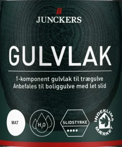 Junckers Gulvlak mat vandbaseret 0,75 liter