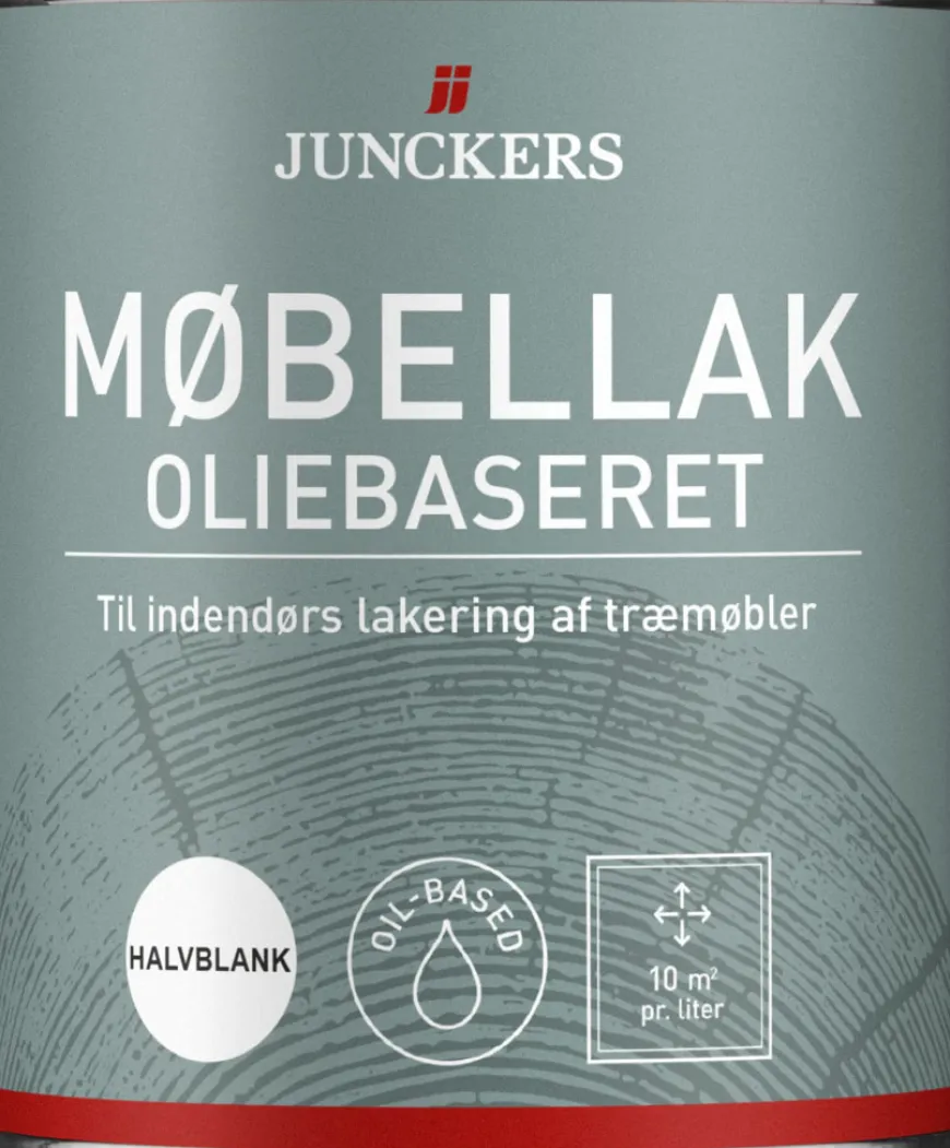 Junckers MøbelLak halvblank oliebaseret 0,75 liter