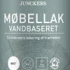 Junckers Møbellak mat vandbaseret 0,75 liter