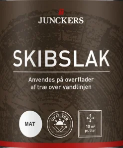 Junckers SkibsLak mat 0,75 liter