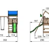 Jungle Gym Home legetårn m/gyngemodul