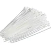 Kabelstrips 200 mm hvid 100 stk. - Elworks