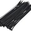 Kabelstrips 400 mm sort 50 stk.