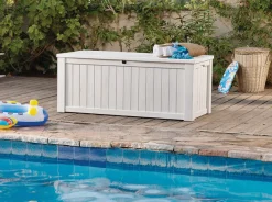 Keter Rockwood hyndeboks 570 liter hvid