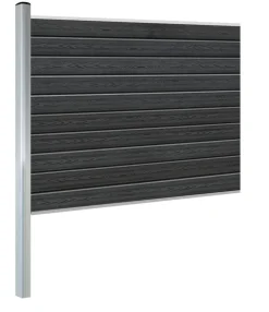 Kirkedal Alu hegn tilkøbssæt 156 x 180 cm