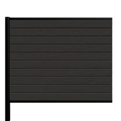 Kirkedal Alu Light hegn tilkøbssæt sort 156 x 150 cm