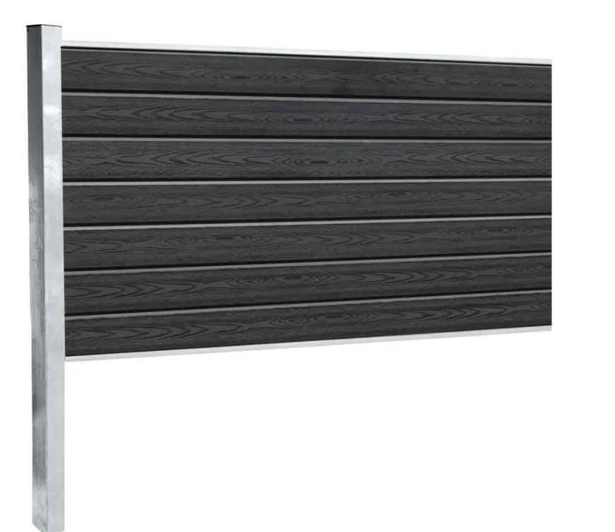 Kirkedal galvaniseret hegn K1 tilkøbssæt 90 x 180 cm