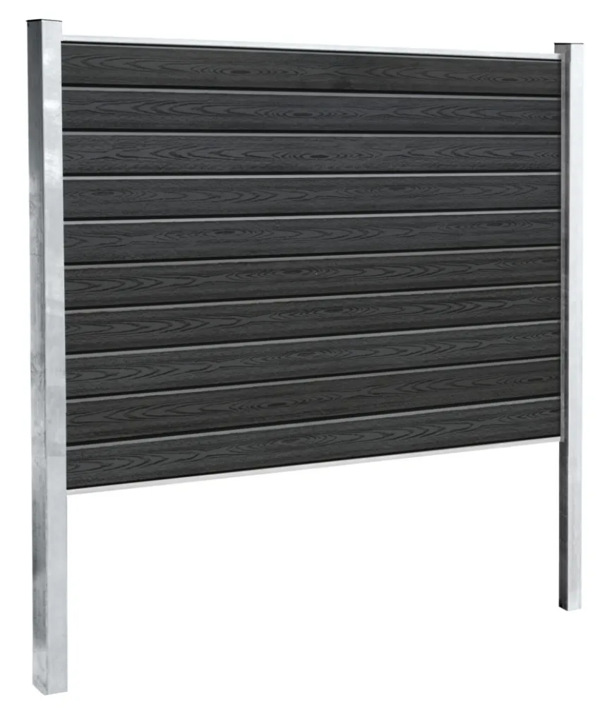 Kirkedal galvaniseret hegn K1 startsæt 140 x 180 cm