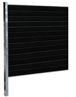 Kirkedal galvaniseret hegn K1 tilkøbssæt 180 x 180 cm