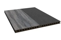 Kirkedal Heimdal terrassebrædder komposit Black/Grey 22x200x6000 mm