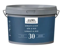 Køkken & Bad 30 vægmaling hvid 2,25 liter - LUXI®