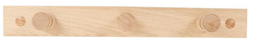 Knagerække fyrretræ 30 cm