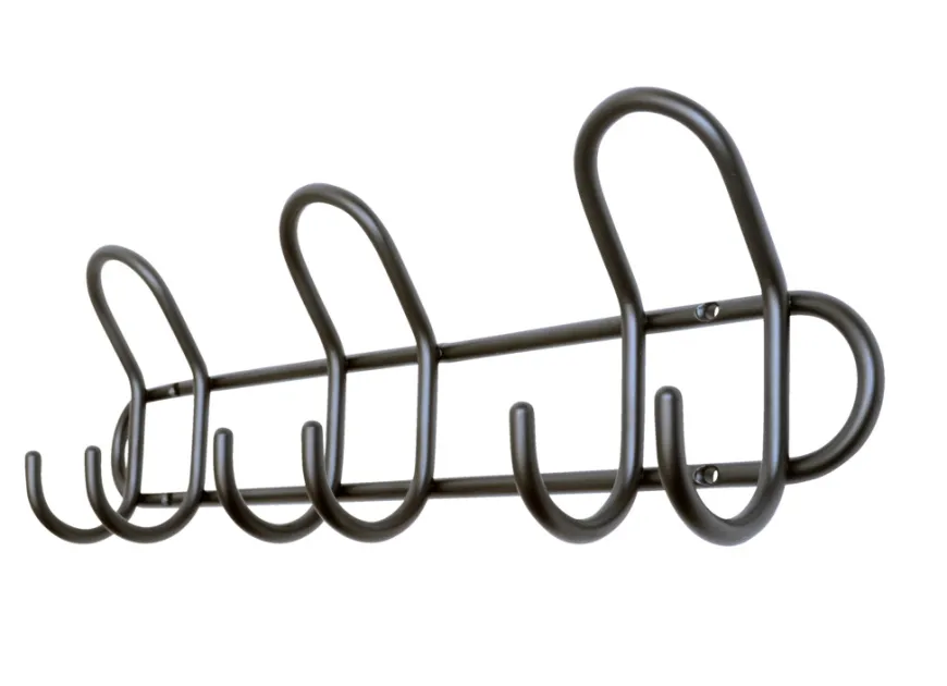 Knagerække P-3 sort 40 cm
