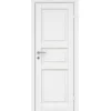 Kompakt hvidmalet dør 82,5 x 204 cm