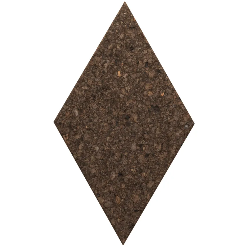 Korkpanel diamond dark 6 stk.