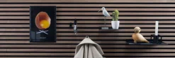 Krog t/akustikpanel 5 x 2,5 cm sort 2-pk. - Køb i butik