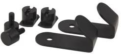 Krog t/akustikpanel 5 x 2,5 cm sort 2-pk. - Køb i butik