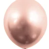 Kromballon 30 cm 4 stk. rose guld