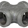 Krydsmuffe galvaniseret 1/2"