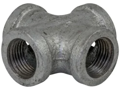 Krydsmuffe galvaniseret 1/2"