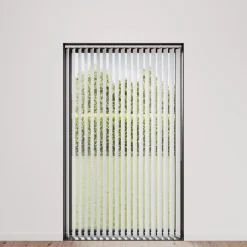 Lamelgardin hvid 200 x 250 cm