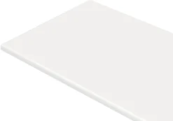 Laminatbordplade hvid 28 mm x 61 x 260 cm