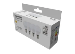 LED-pære krone 4,2 W E14 4-pk.