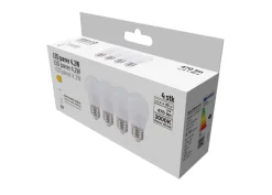 LED-pære krone 4,2 W E27 4-pk.