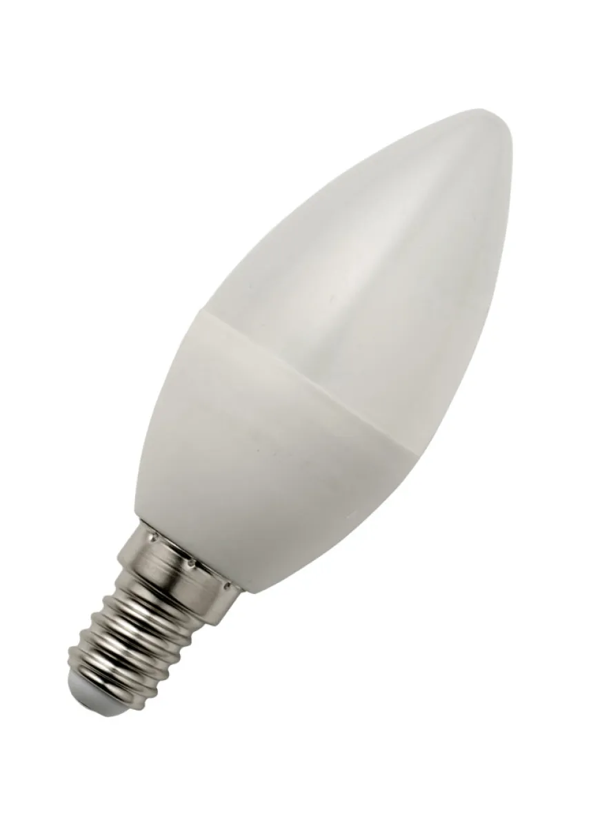 LED-sparepære kerte E14 6 W dæmpbar 2-pk.