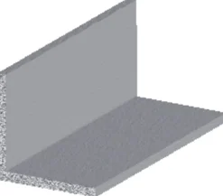 Listeprofil alu 25 x 25 x 1000 mm