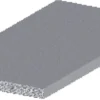 Listeprofil flad alu 2 x 25 x 1000 mm