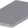 Listeprofil flad alu 2 x 15 x 2000 mm