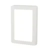 LK FUGA® designramme Base 63 1,5 modul hvid