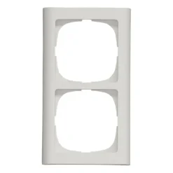 LK FUGA® Softline ramme 63 til 2 afbrydere hvid