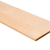 Massiv hylde i gran 18 mm x 30 x 120 cm
