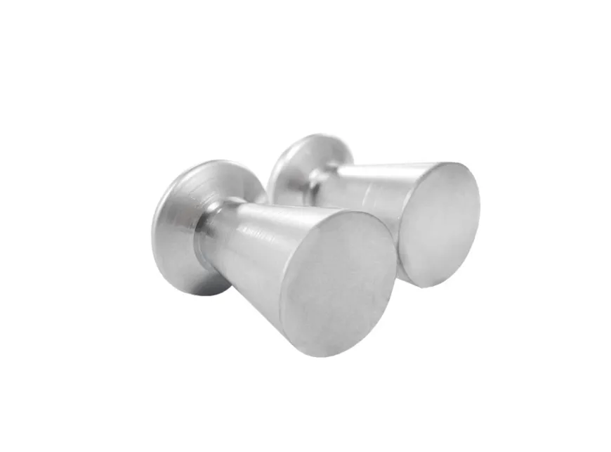 Møbelgreb trapez mat krom 13 mm 2 stk.
