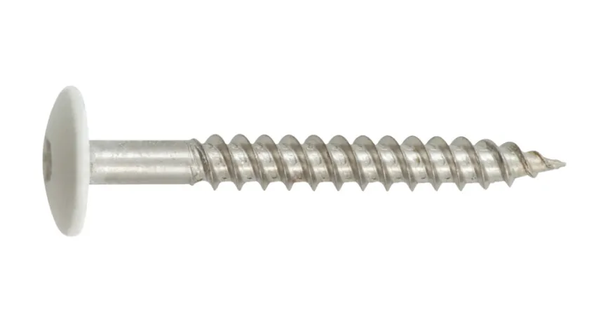 NKT Fasteners facadepladeskrue 4,5 x 40 mm 200 stk. - hvid