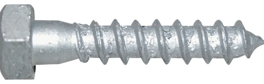 NKT Fasteners fransk skrue 10 x 140 mm - 2 stk.